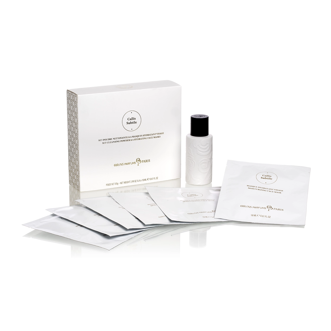 Callis Subtile Powder Cleanser & Facial Mask Giftbox